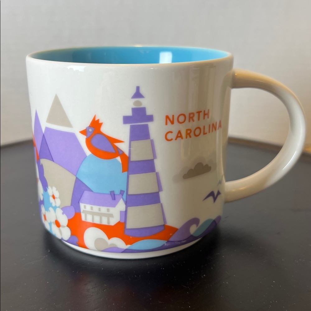 Starbucks North Carolina You Are Here Mug 14oz